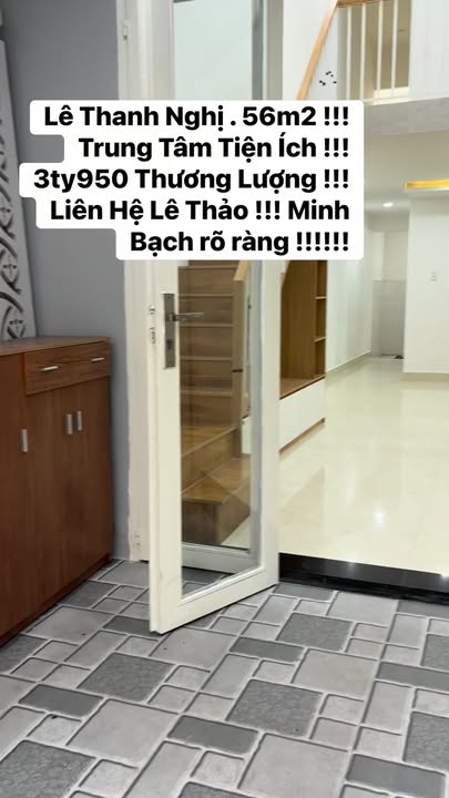 Căn hộ 56m² tại Lê Thanh Nghị, Hòa Cường - Giá 3.95 tỷ, Trung tâm tiện ích!