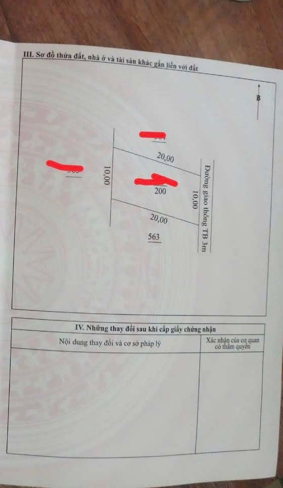 Đất thổ cư ngõ 68 đường Tân Thịnh 200m² giá 3 tỷ - Đầu tư sinh lời ngay!