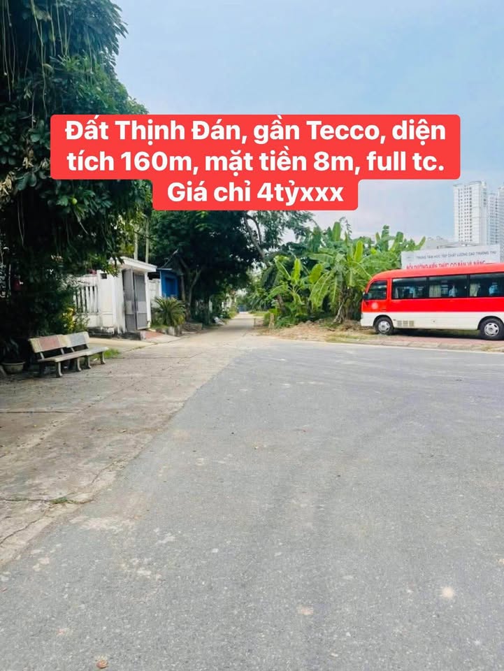 Đất thổ cư phường Thịnh Đán 160m² giá 4 tỷ - Đầu tư sinh lời ngay!