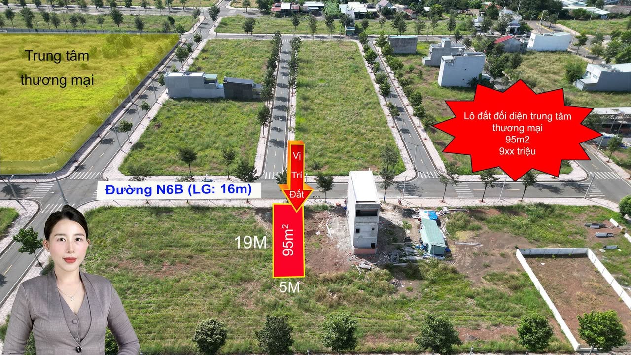 Đất nền Cát Tường Phú Hưng 95m² giá 950 triệu - Sổ đỏ chính chủ