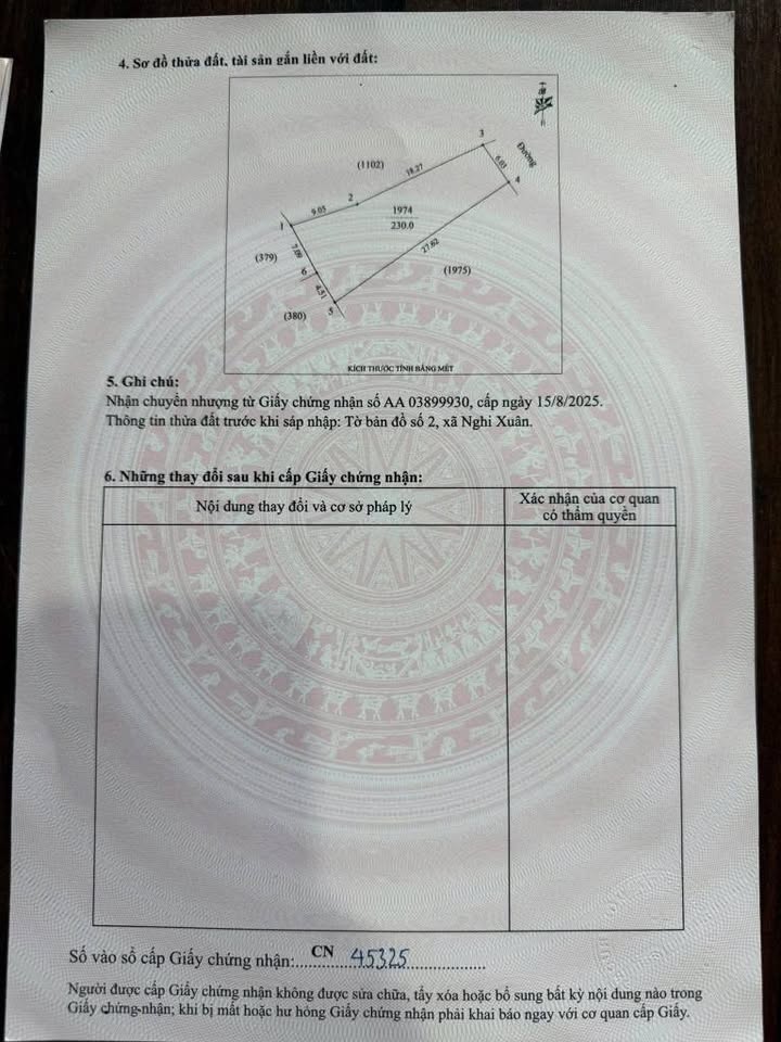 Đất Nghi Xuân, Nghi Lộc 230m² chỉ 2.3 tỷ - Đầu tư sinh lời ngay!