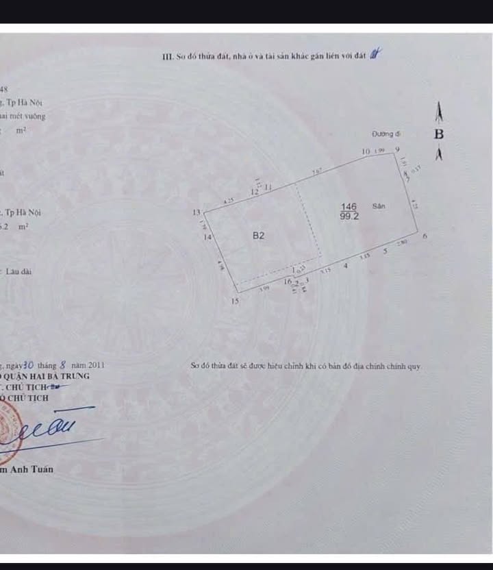 Đất vàng phố Minh Khai 99.2m² giá 15.5 tỷ - Đầu tư sinh lời hiệu quả!