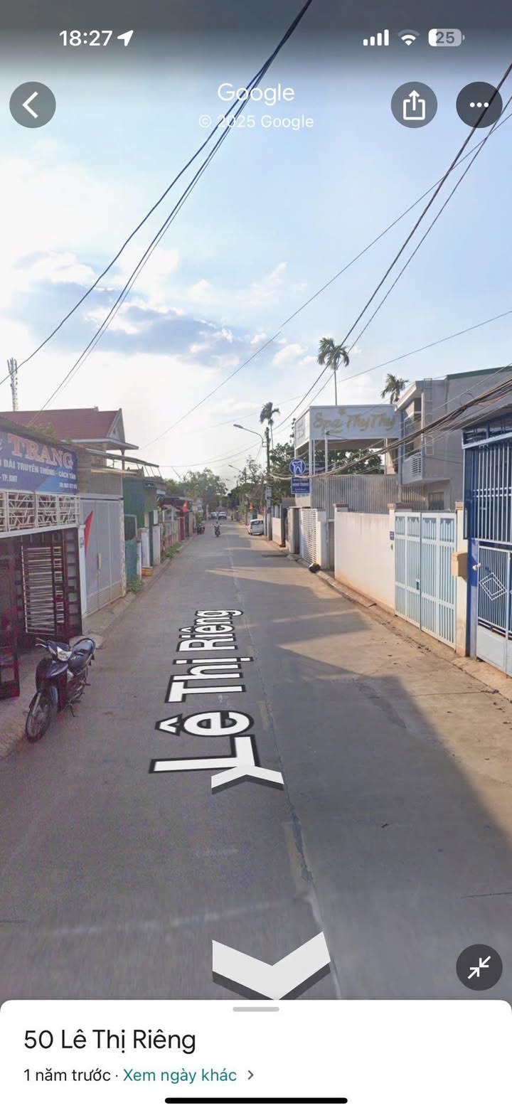 Lô đất thổ cư 130m² mặt tiền Lê Thị Riêng, Buôn Ma Thuột chỉ 4.2 tỷ - Nhà cấp 4 tặng kèm!