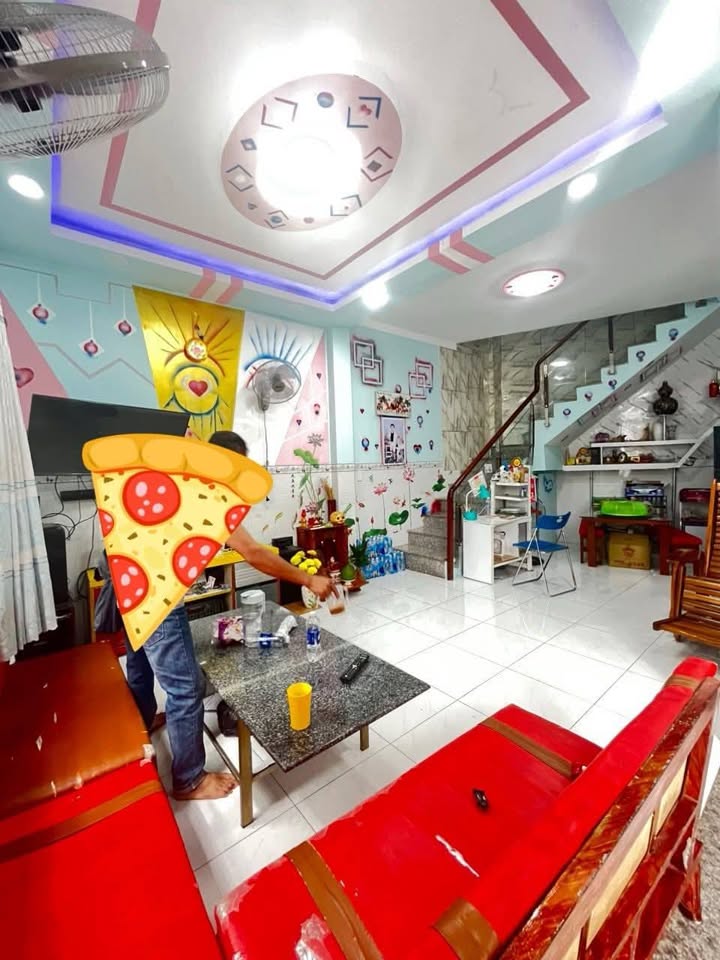 Nhà 1 trệt 1 lầu, Trảng Dài, 112m² giá 990 triệu - Thiết kế hiện đại, gần chợ