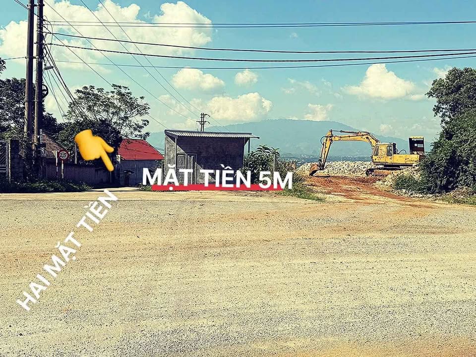 Đất nền Ba Vì 300m² giá 600 triệu - Hai mặt tiền thông ô tô!