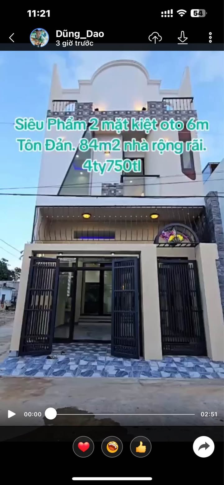 Nhà 3 tầng mặt tiền kiệt 6,5m tại Đà Nẵng 84m² giá 4.75 tỷ - Đầu tư sinh lời ngay!