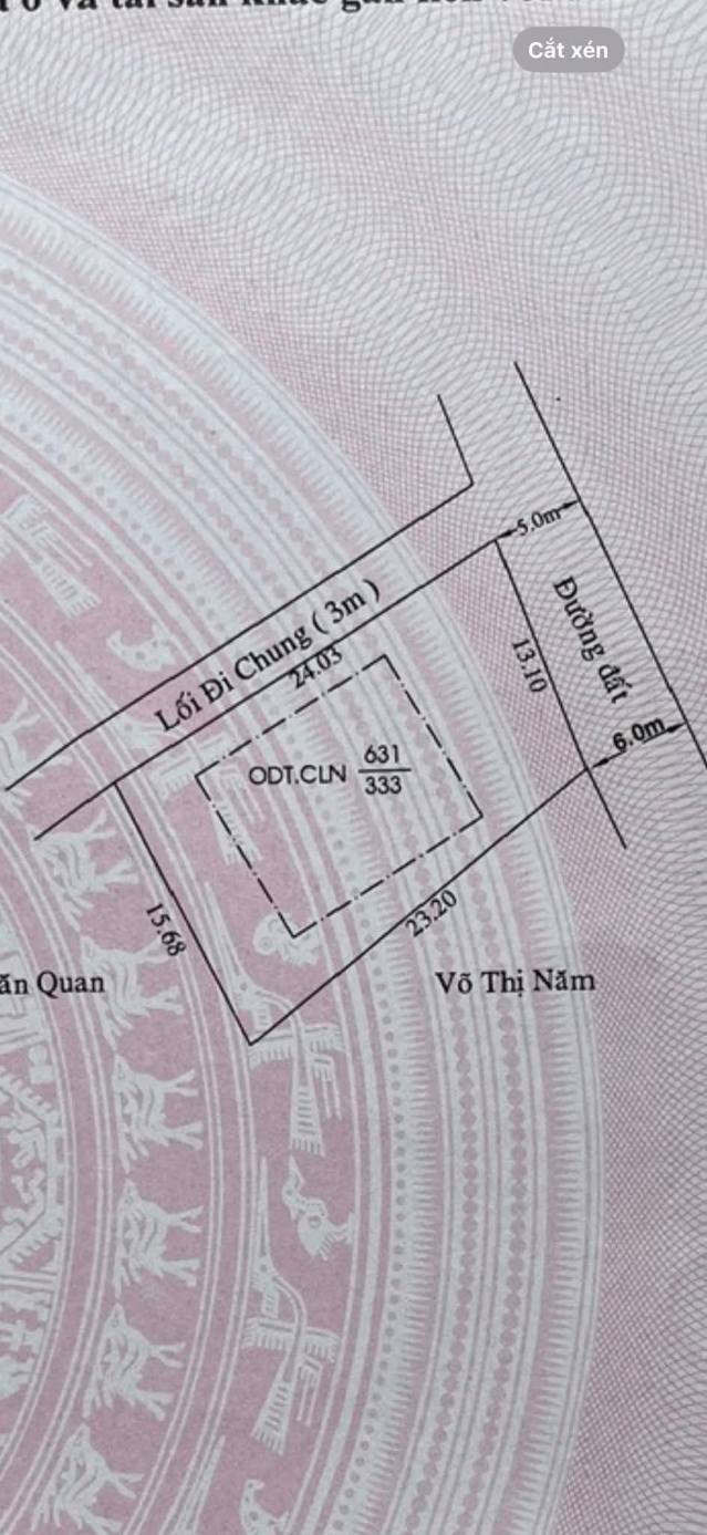 Đất nền Định Hòa, Thủ Dầu Một 120m² giá chỉ 5.1 tỷ - Cơ hội đầu tư hấp dẫn!