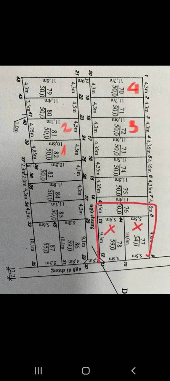 Đất nền Dương Kinh, Hải Phòng 50m² - Ngõ ô tô, gần chợ chỉ 100m!