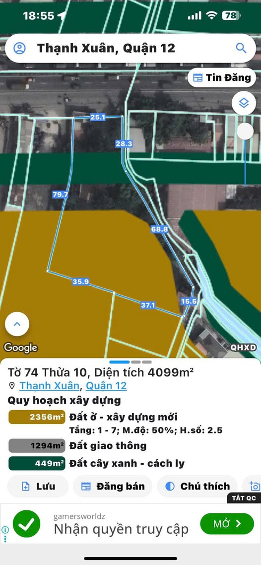 Đất 2 mặt tiền Đỗ Mười 4.100m² giá 85 tỷ - Cơ hội đầu tư hấp dẫn!