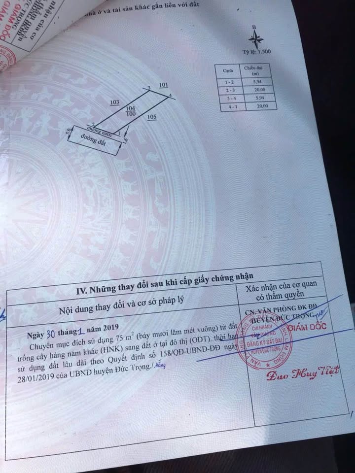 Đất thổ cư Phú Hội 120m² giá 1.8 tỷ - Ngay mặt tiền đường nhựa!