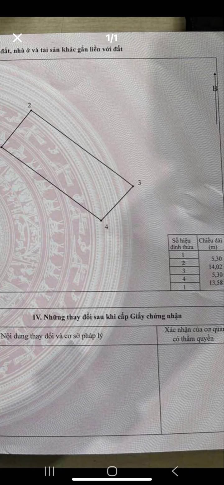 Đất nền Vân Dương Bắc Ninh 73m² giá 1.75 tỷ - Đường rộng ô tô vào tận nơi!