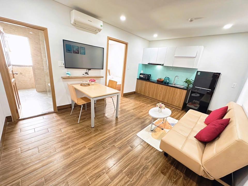 Căn hộ 1 phòng ngủ tại Mỹ Khê, Sơn Trà - 55m² chỉ 12 triệu/tháng!