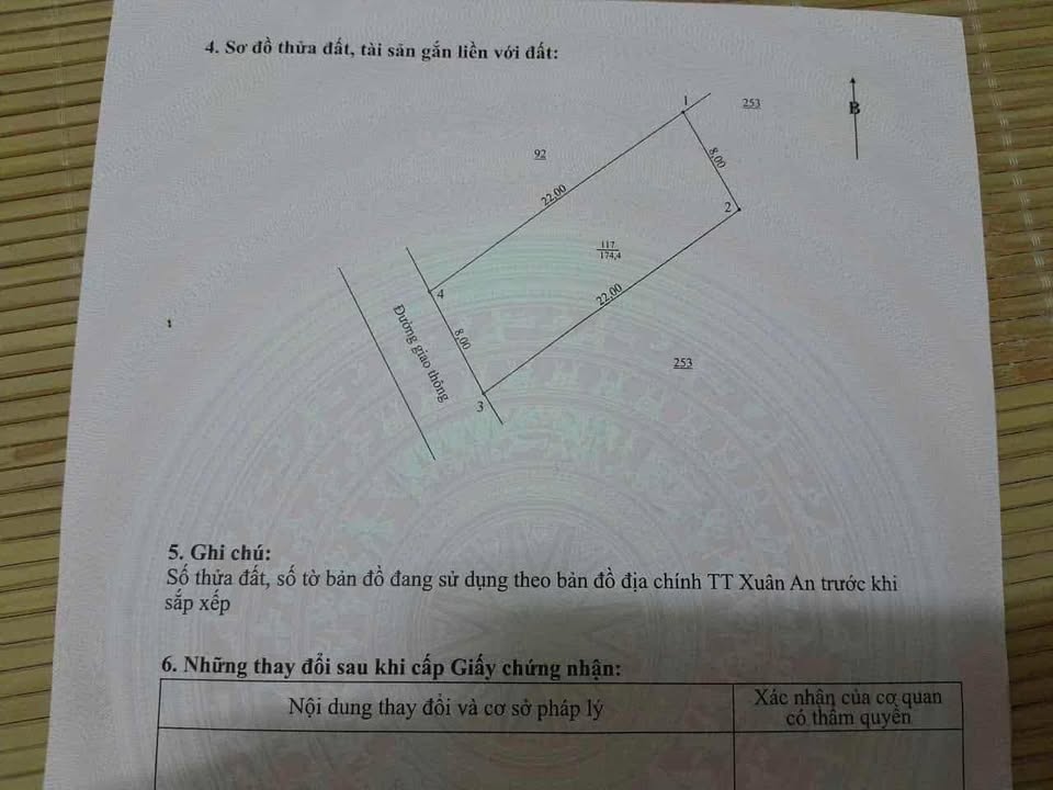 Đất nền khu phố 7, phường Xuân An, Nghi Xuân 176m² - Đường rộng, vị trí đẹp!