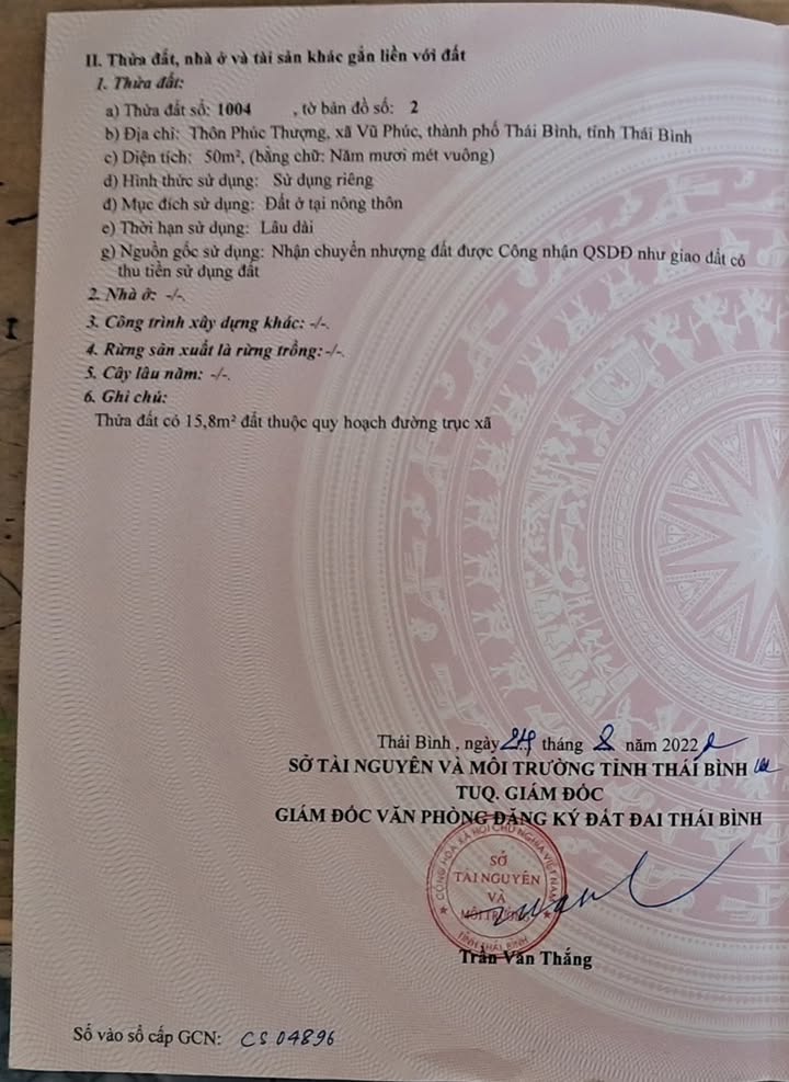 Đất nền Vũ Phúc 50m² giá 2.45 tỷ - Mặt đường Phan Bá Vành sầm uất!