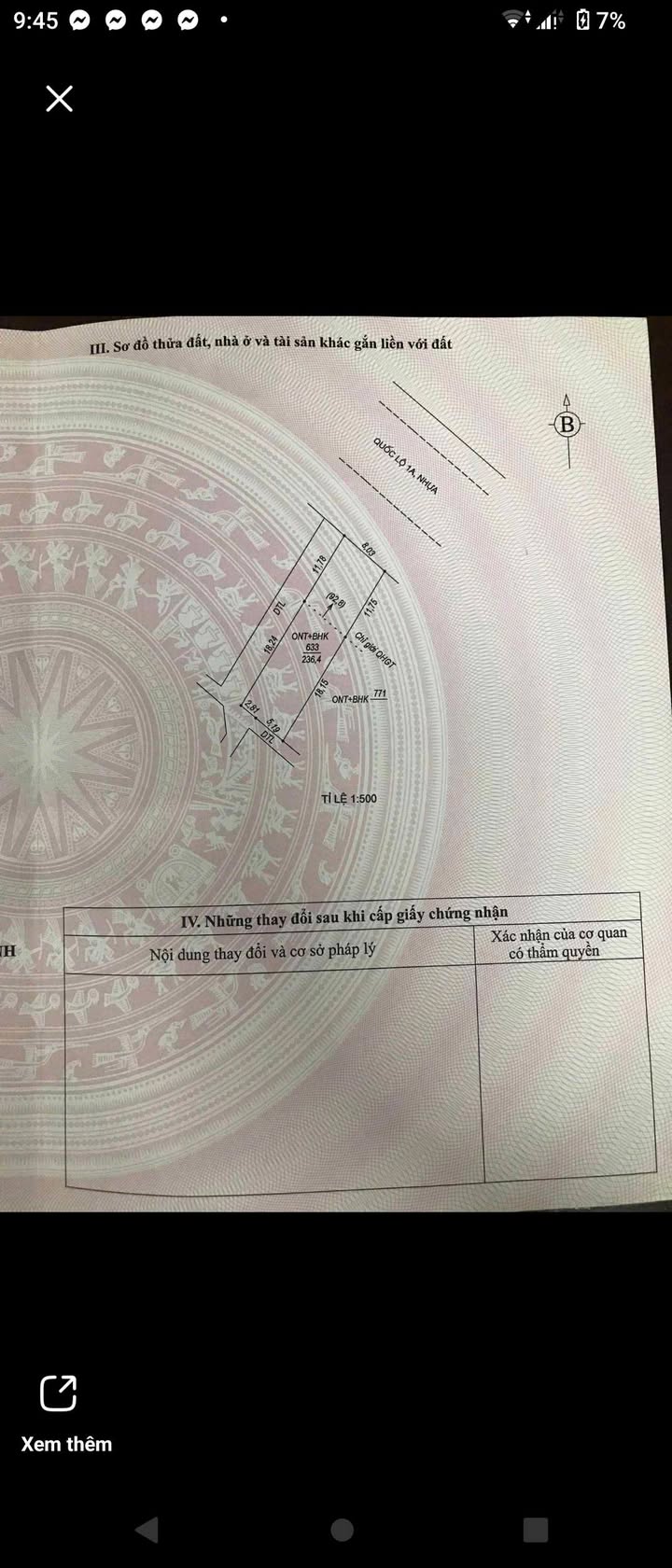 Bán gấp FrontHouse mặt tiền Quốc lộ 1A Hồng Thủy 240m² giá chỉ 800 triệu