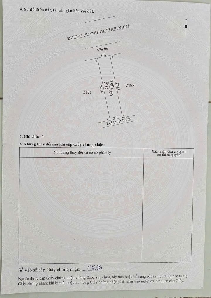 Đất nền KDC Biconsi Dĩ An 100m² giá 3.8 tỷ - Sổ hồng mới đầy đủ!