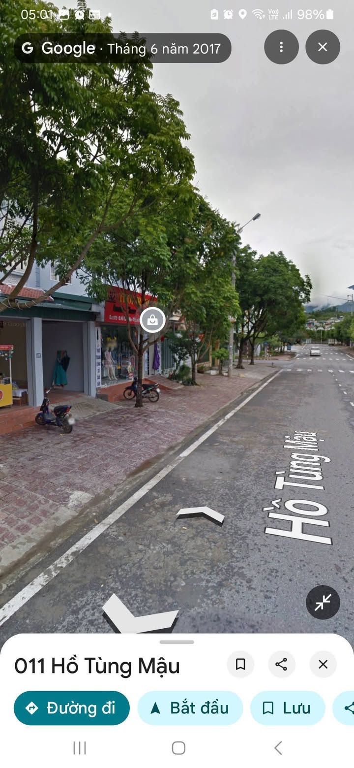 Nhà cấp 4 mặt đường Hồ Tùng Mậu, phường Đoàn Kết, 105m² - Giá chỉ 1.62 tỷ!