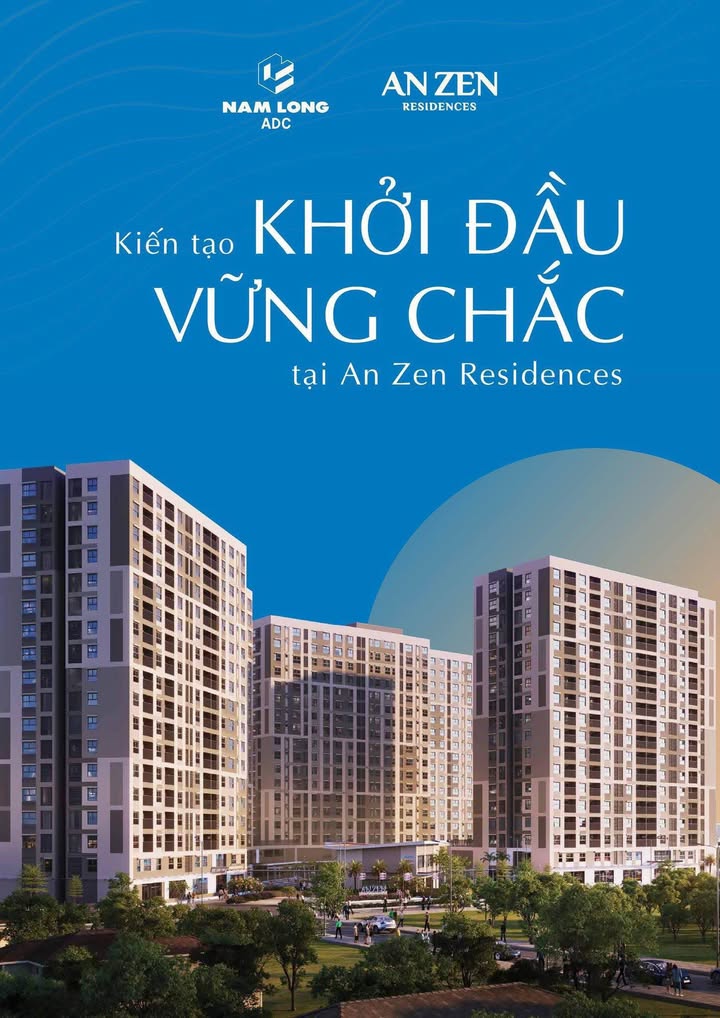Căn hộ CC An Zen Residence An Đồng 50m² giá 1.7 tỷ - Thiết kế đẳng cấp, không gian thoáng đãng!