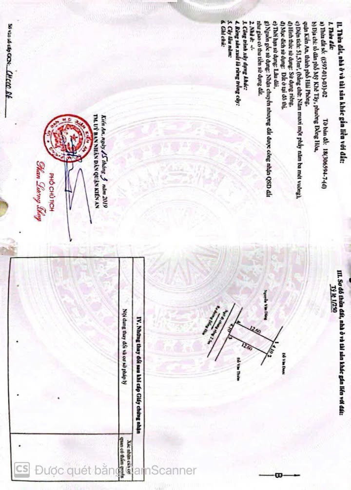 Đất nền Đồng Hoà, Kiến An 51.5m² giá 2.45 tỷ - Đầu tư sinh lời hấp dẫn!