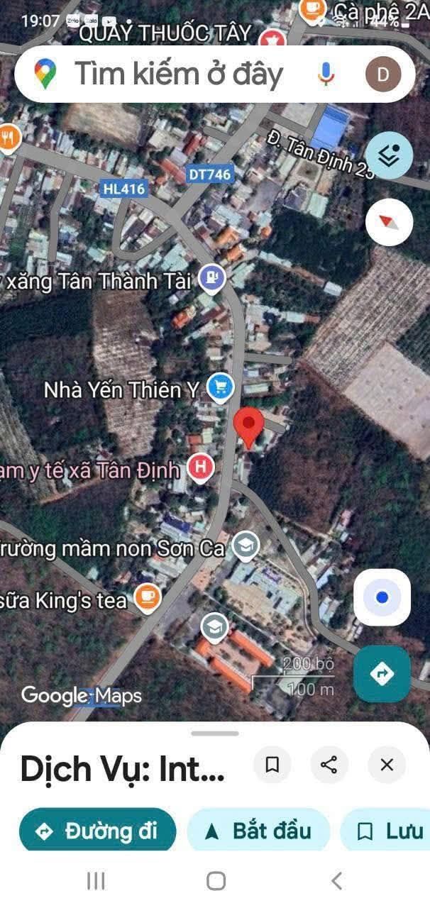Đất nền Tân Định, Tân Uyên 19.531m² giá 60 tỷ - Cơ hội đầu tư sinh lời!