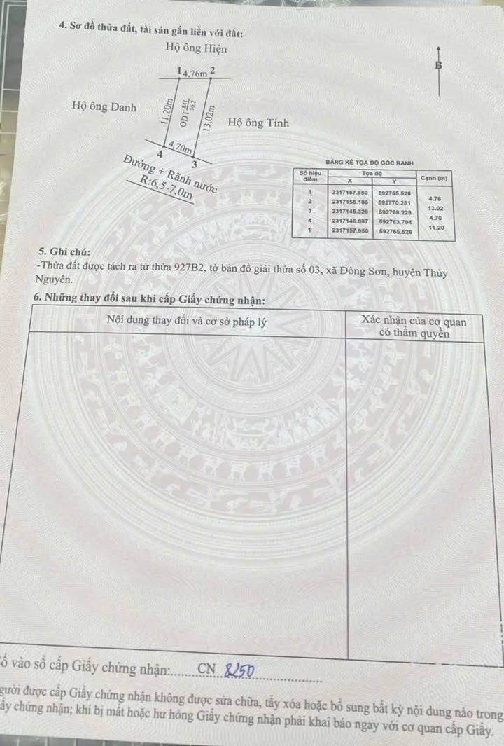 Đất mặt đường nhựa Đông Sơn, Hải Phòng 56,2m² - Kinh doanh thuận lợi!