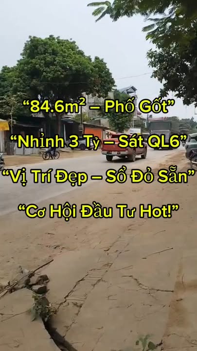 Đất nền xã Đông Sơn - Chương Mỹ 84.6m² giá 3 tỷ - Tiềm năng sinh lời cao!