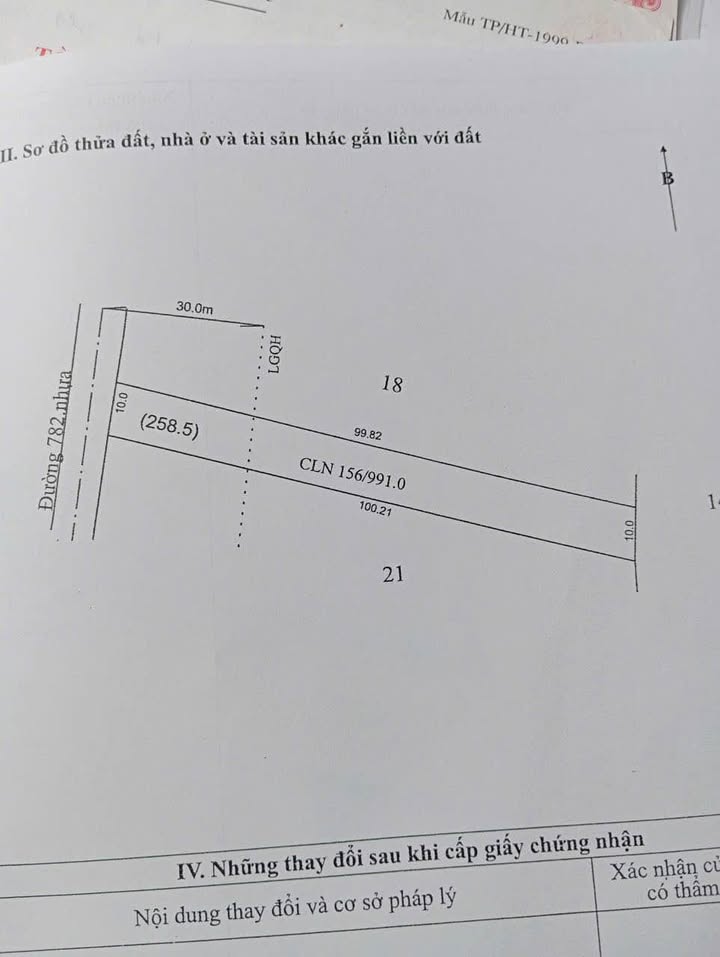 Đất mặt tiền Quốc lộ 782, Bàu Đồn, 1000m² giá 2.2 tỷ - Đầu tư sinh lời ngay!