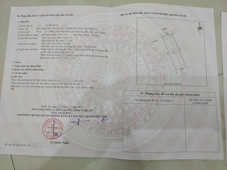 Đất nền Nghi Đức, Vinh 154m² giá 715 triệu - Đầu tư sinh lời ngay!