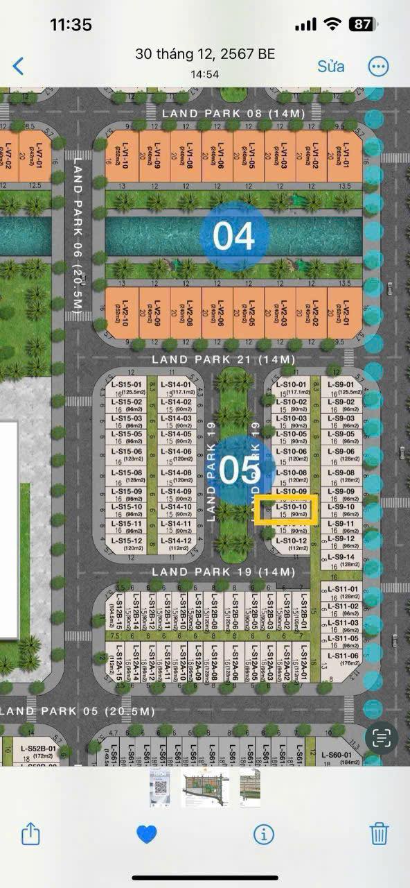 Đất nền Duy Hải 90m² giá thỏa thuận - View công viên cây xanh tuyệt đẹp!