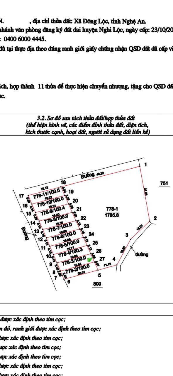 Đất nền Nghi Trường, Nghi Lộc 100m² giá 1.5 tỷ - Tiềm năng đầu tư cao!