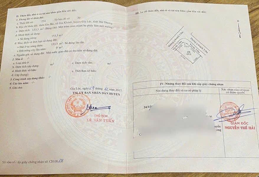 Đất nền lô góc Gia Khánh 153m² giá đầu tư - Tiện ích đầy đủ!