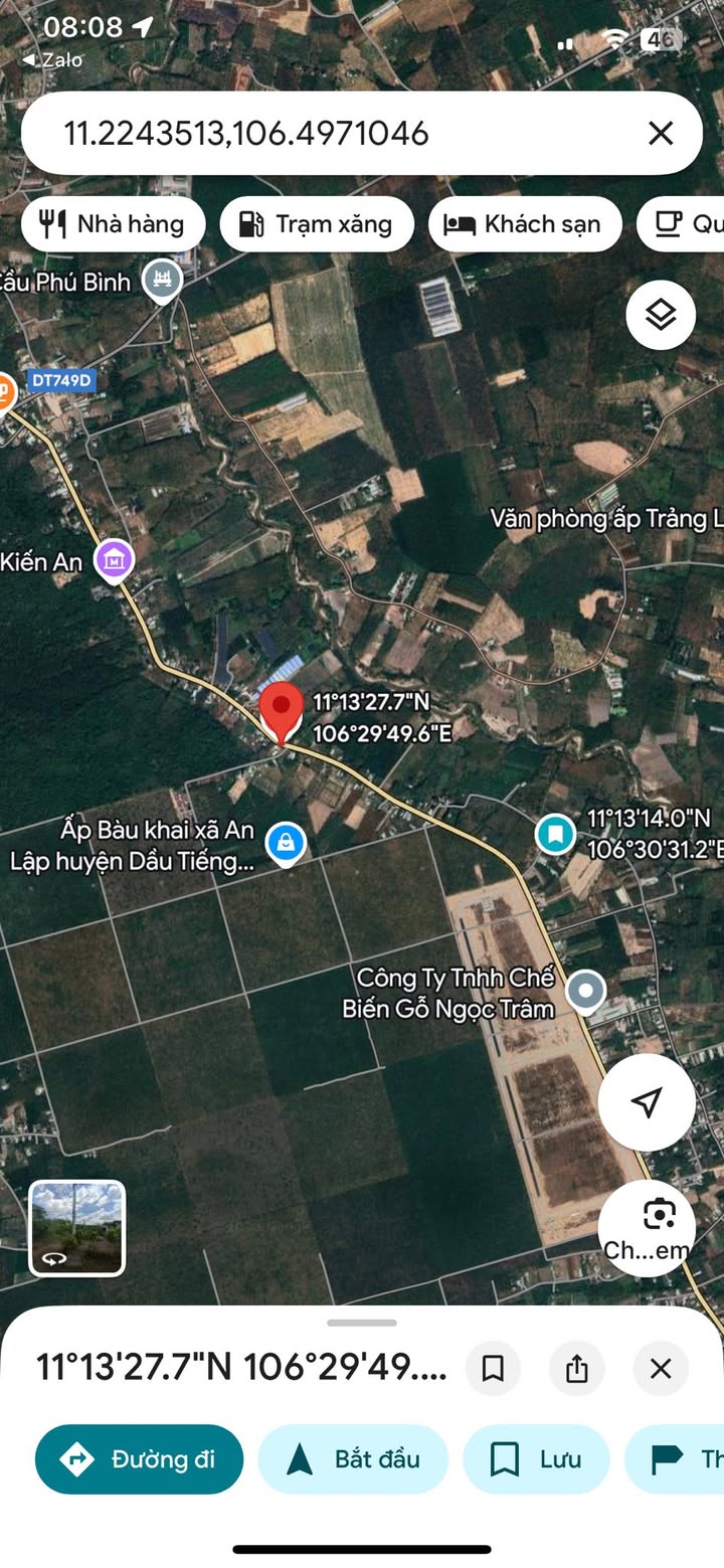 Đất nền xã An Lập, huyện Dầu Tiếng 748m² giá 2 tỷ - Mua đất tặng nhà cấp 4!