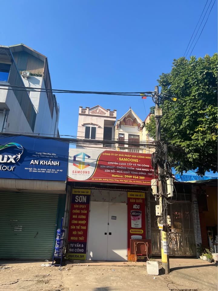 Nhà cho thuê 3 tầng 100m² tại Ngãi Cầu, Hoài Đức - Tiện kinh doanh!