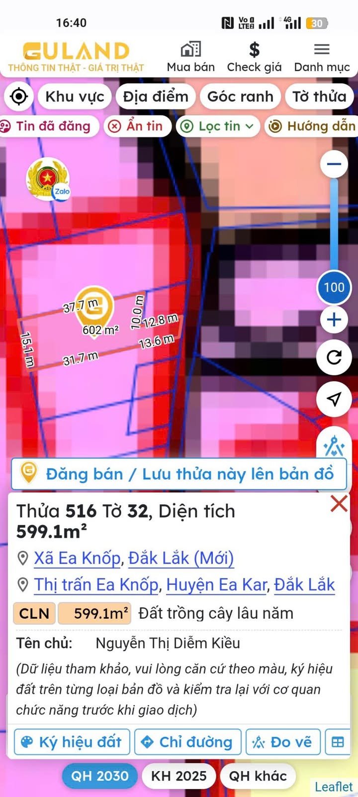 Đất thổ cư 675m² tại Huyện Ea Kar - Giá chỉ 650 triệu, cơ hội hiếm có!