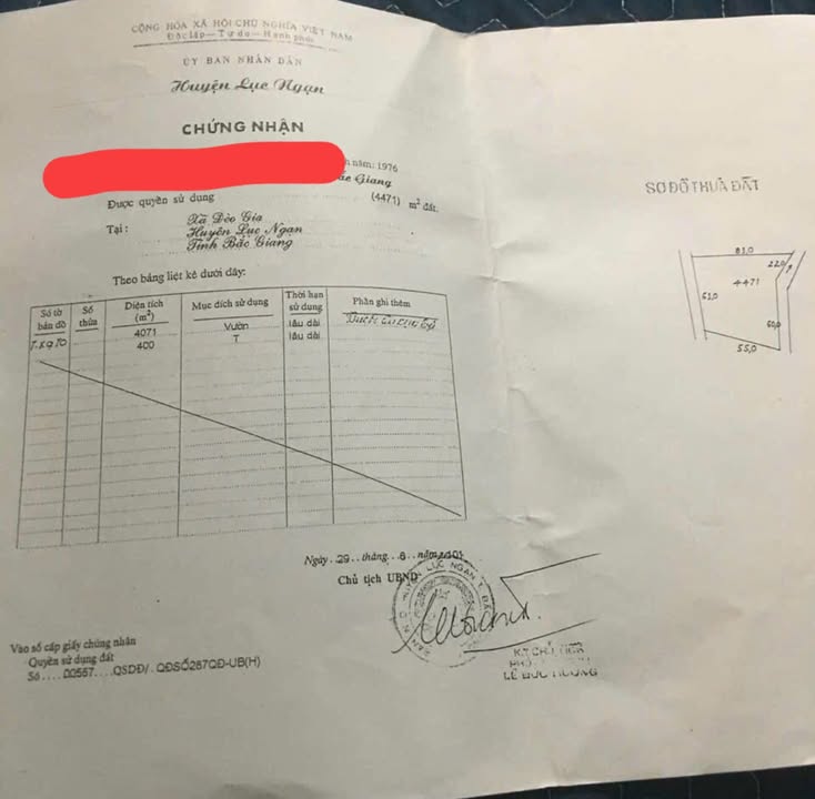 Đất vườn trang trại 5000m² tại Đèo Gia, Lục Ngạn - Giá chỉ 800 triệu!