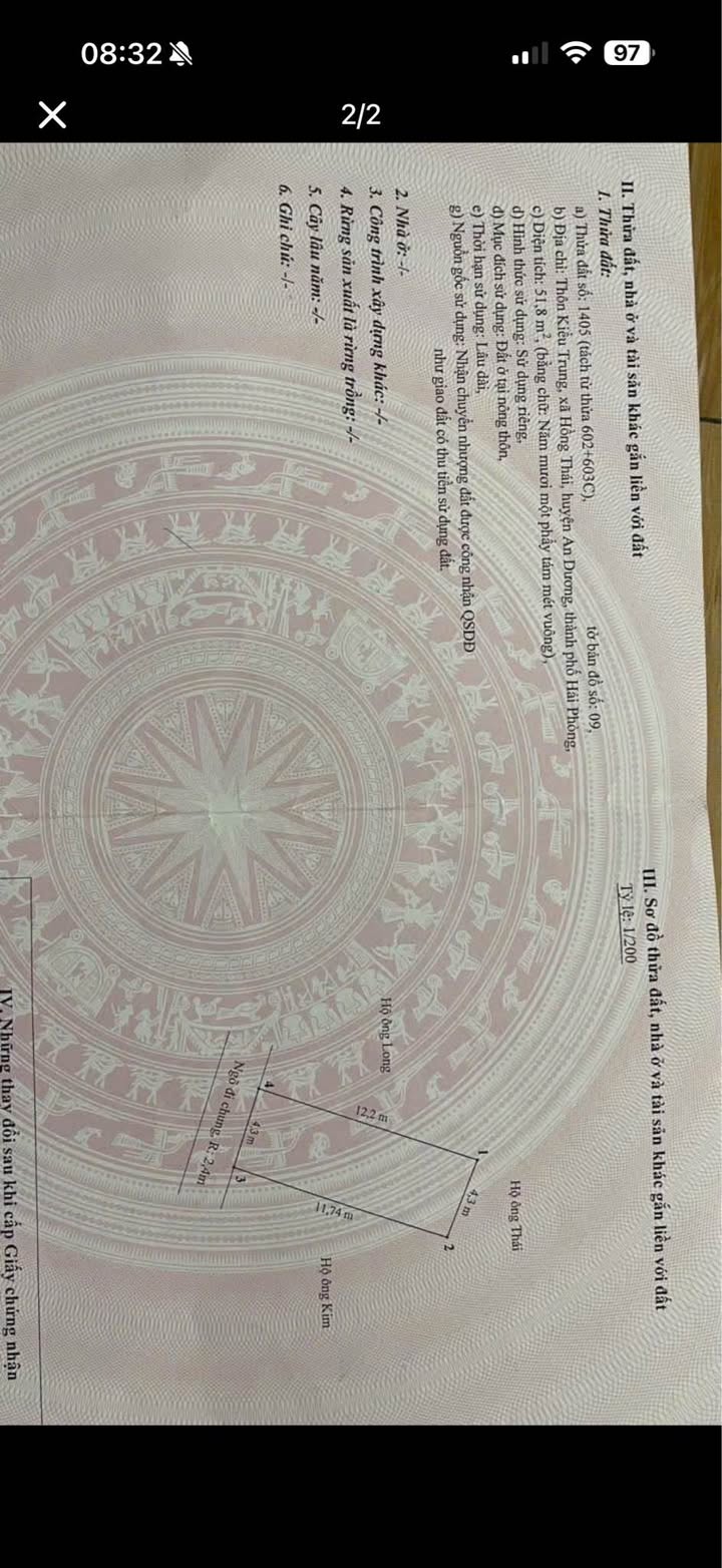 Nhà phố Hồng Thái An Dương 51.8m² giá 1.1 tỷ - Ngõ ô tô đỗ cửa, tiện ích đầy đủ!