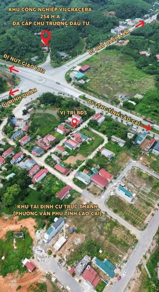 Bán đất TĐC Trực Thanh - Phường Văn Phú, TP Lào Cai 100m² - Vị trí đẹp, giá tốt!