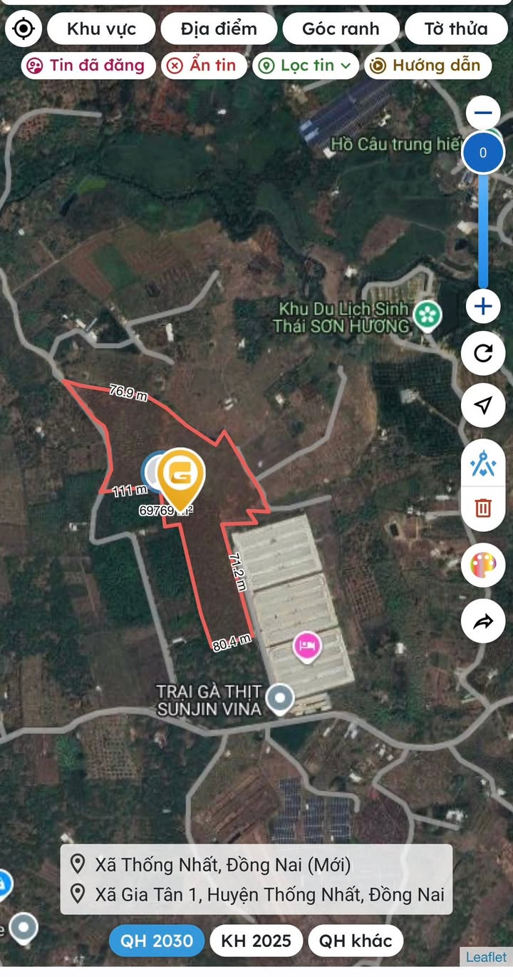 Đất nông nghiệp 6,9ha tại xã Ngọc Định, Định Quán - Đầu tư sinh lời ngay!