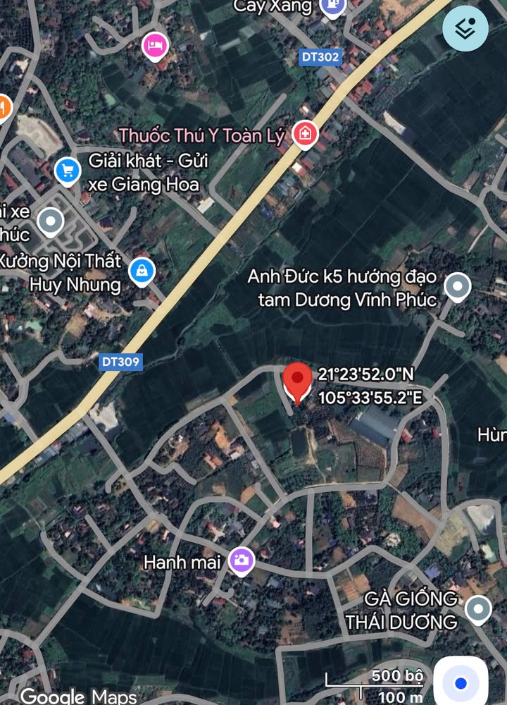 Đất thổ cư Hướng Đạo 150m² giá 800 triệu - Cơ hội đầu tư tuyệt vời!