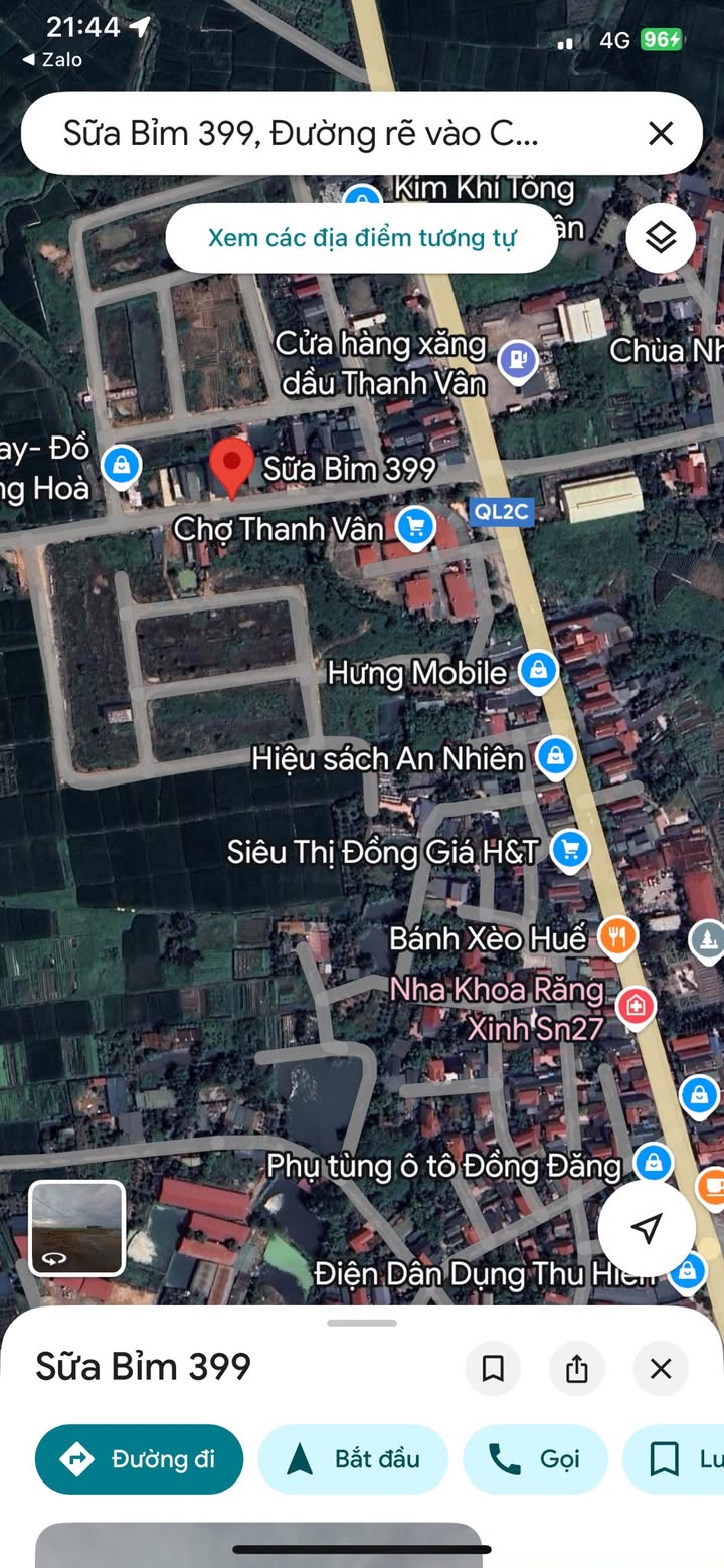 Đất nền kinh doanh mặt tiền Gò Xoan, Thanh Vân 108m² giá chỉ 3.1 tỷ - Đối diện chợ sầm uất!