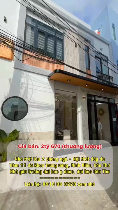 Nhà phố Tân An, Ninh Kiều, 37.8m² giá 2.59 tỷ - Pháp lý rõ ràng, ô tô vào tận nơi!