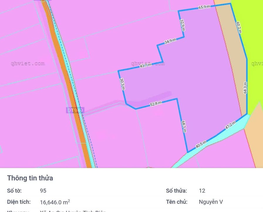 Đất thổ cư 18.000m² tại Châu Lăng, Tri Tôn - Giá chỉ 16 tỷ, thương lượng nhẹ!