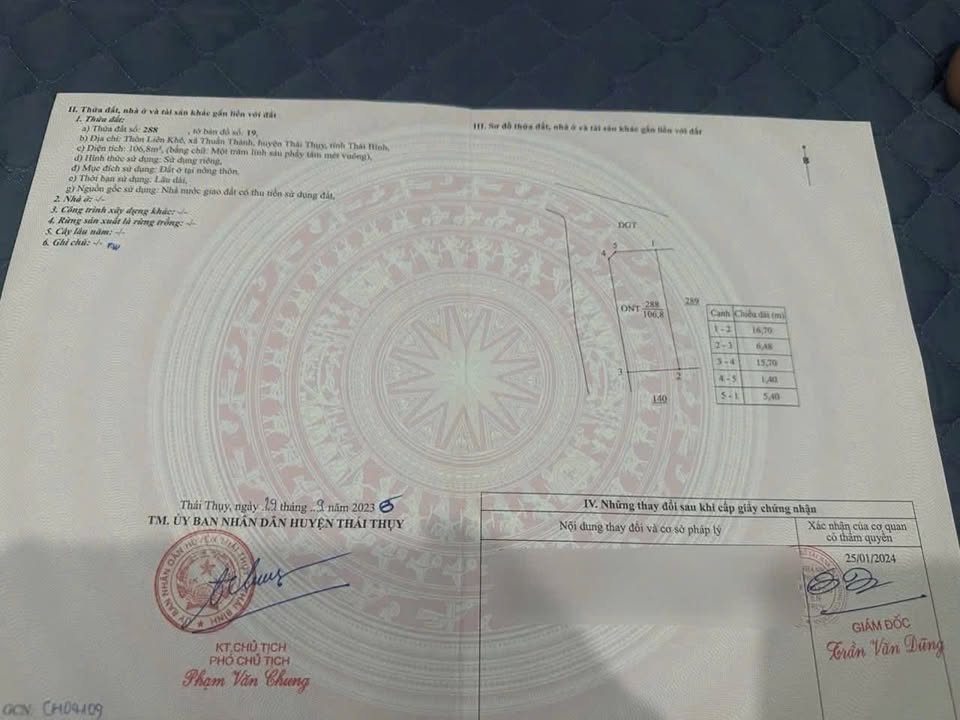 Đất nền lô góc Thuần Thành Thái Thụy 106,8m² chỉ 400 triệu - Sổ đỏ trao tay!