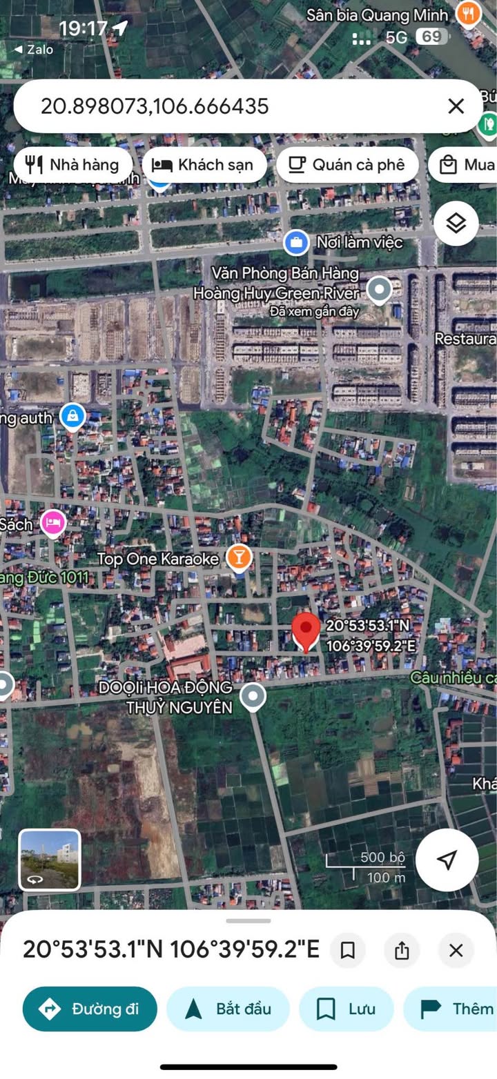 Đất nền Chung cư Huê, Thủy Nguyên, Hải Phòng 100m² - Cơ hội đầu tư hấp dẫn!