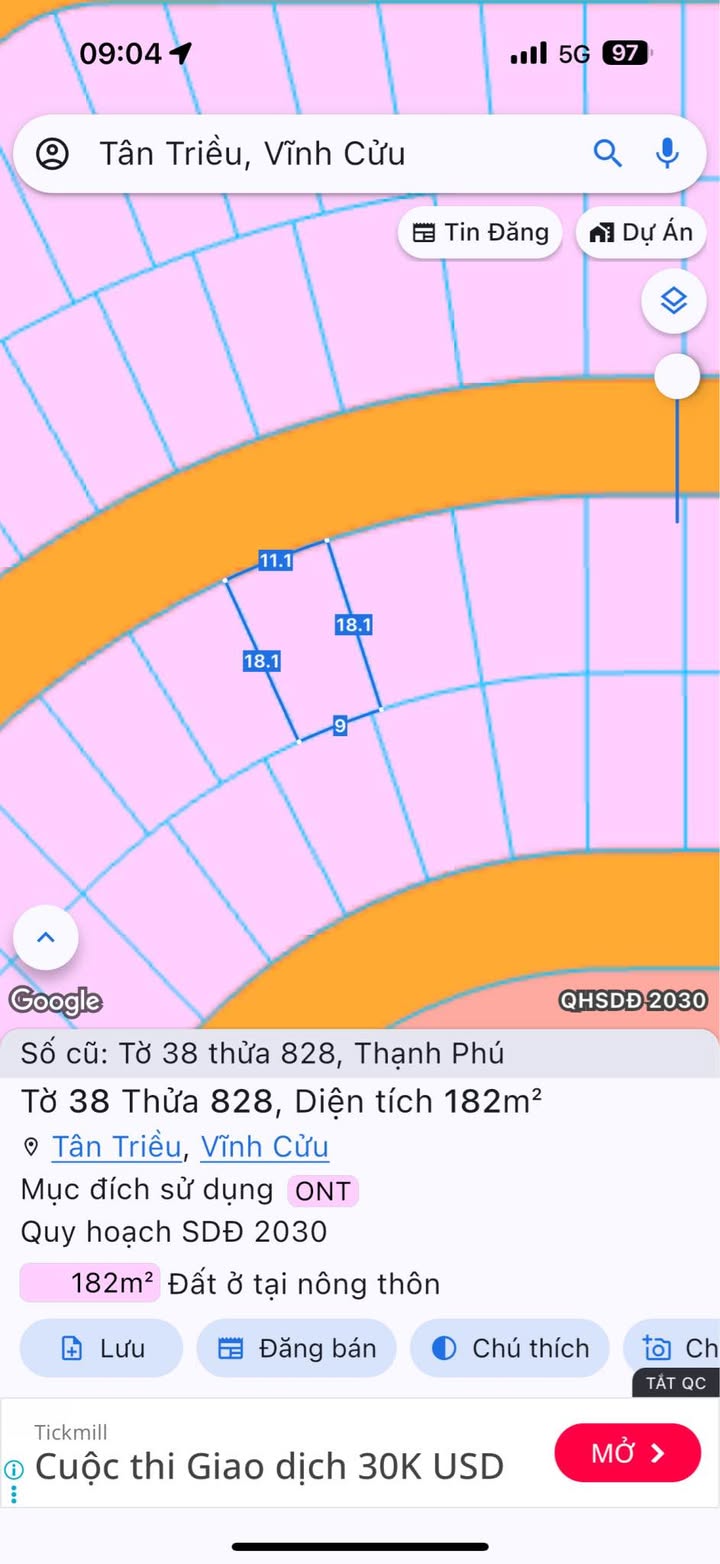 Đất biệt thự Thạnh Phú Lavender 180m² giá 2.8 tỷ - Cơ hội đầu tư hấp dẫn!