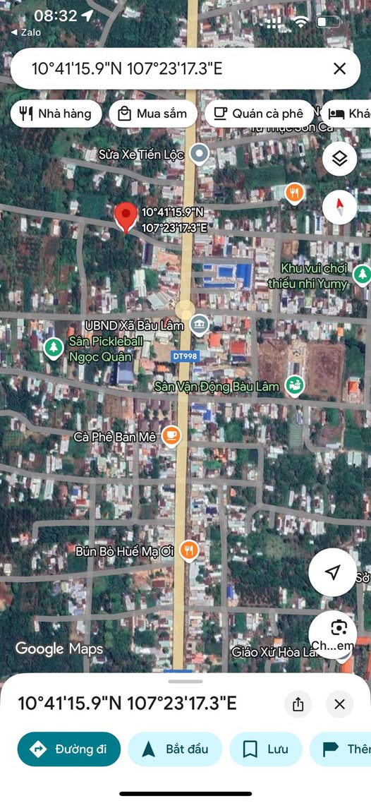 Đất nền Bàu Lâm Xuyên Mộc 350m² giá 1.8 tỷ - Sổ hồng chính chủ, vị trí đẹp!