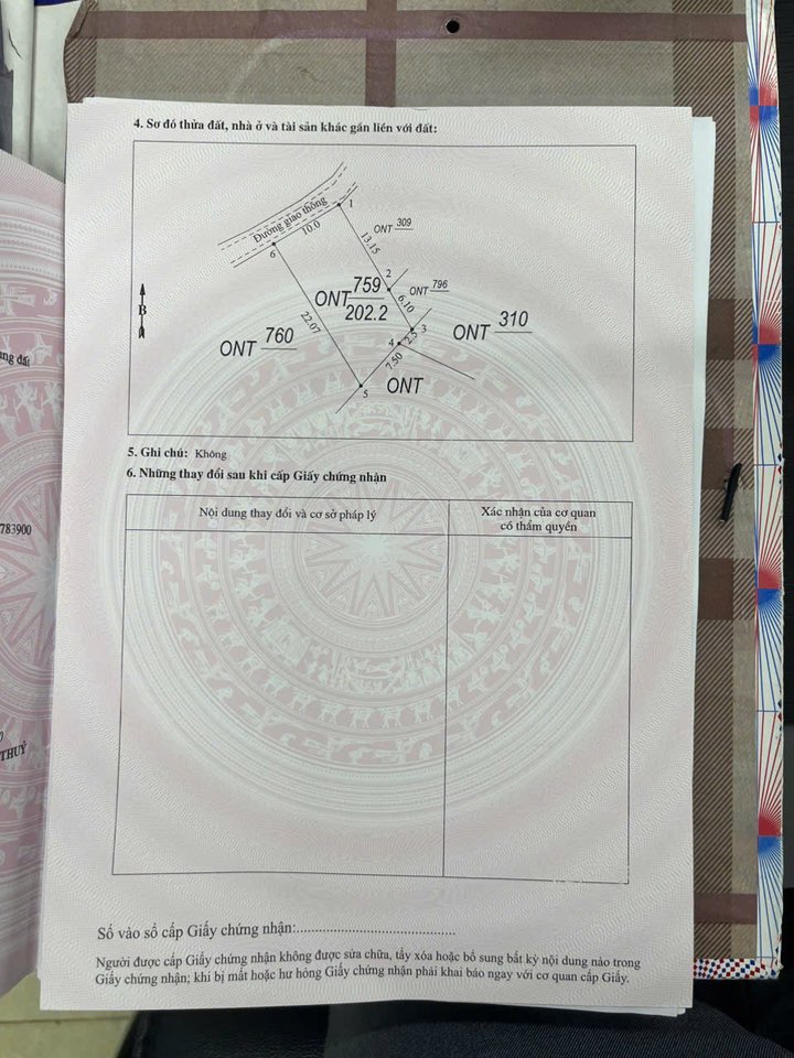 Đất thổ cư Hoàng Xá - Thanh Thủy 202.2m² giá 2 tỷ - Vị trí đẹp, đầy đủ tiện ích!