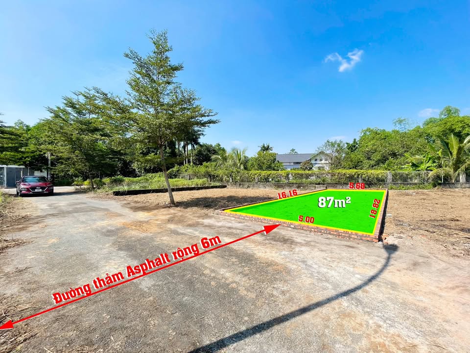 Đất Hòa Lạc 87m² giá 2 tỷ - Cơ hội đầu tư tuyệt vời!