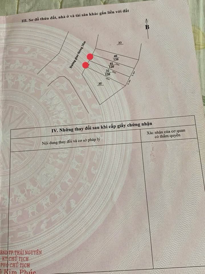 Bán đất Tích Lương Thái Nguyên 240m² - Vị trí đắc địa, giá tốt!