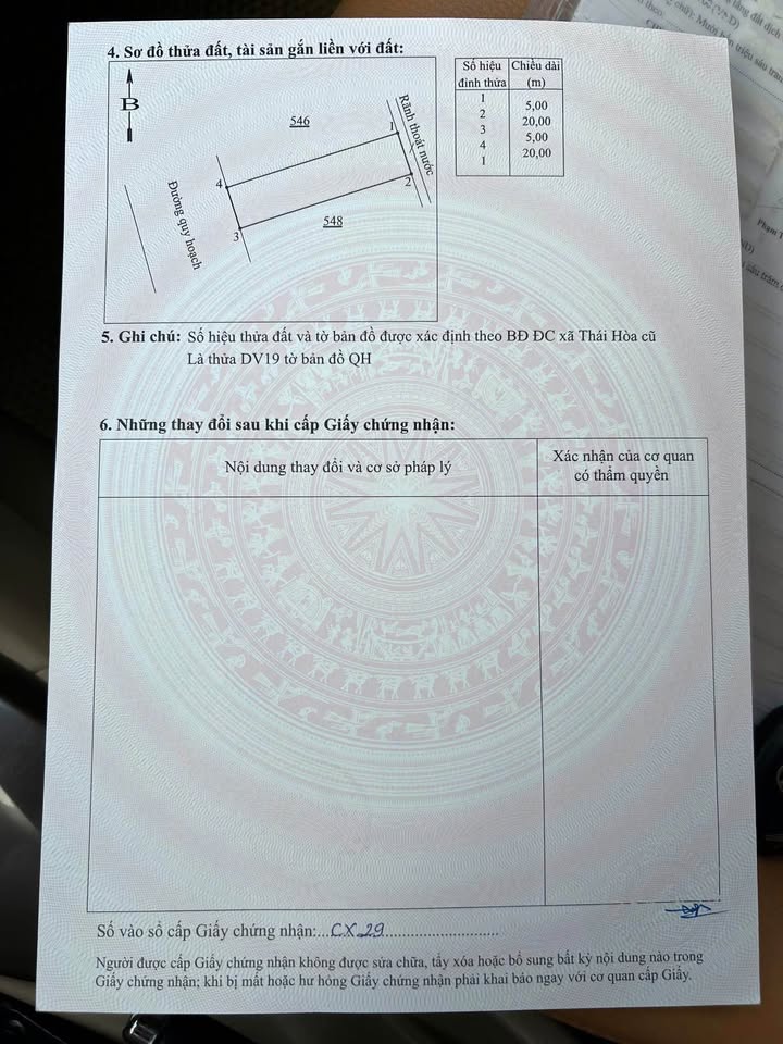 Đất dịch vụ Thái Hòa, Lập Thạch 100m² chỉ 1.8 tỷ - Cơ hội đầu tư tuyệt vời!